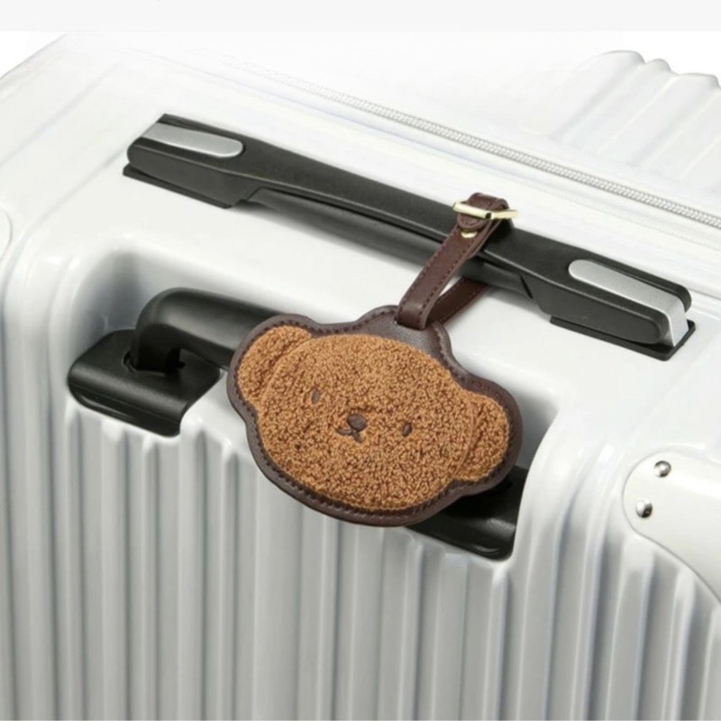 Luggage Tag Leather - Hot Cartoon Miffy Series Leather Luggage