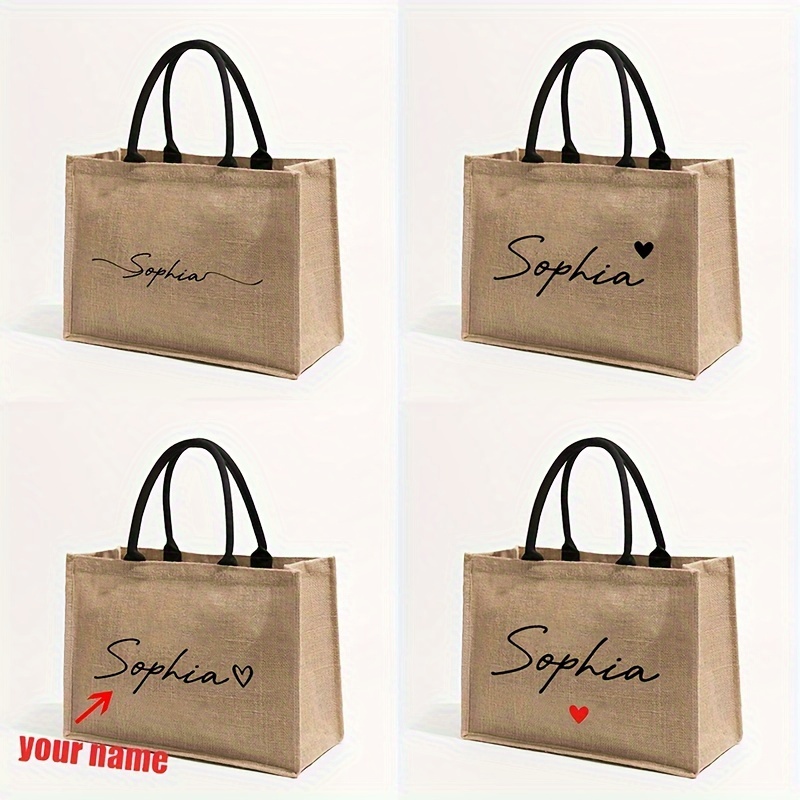 Travel Accessories Gifts - Custom Name Pattern Shopping Personalized Beach