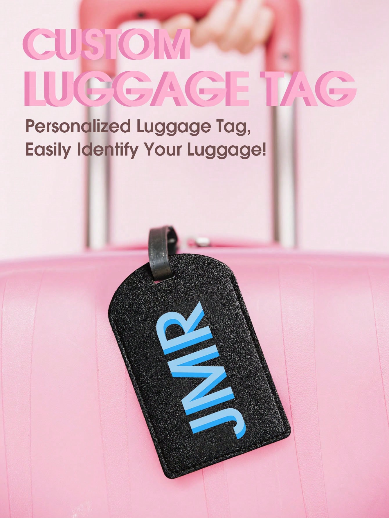 Personalized Initial Luggage T - огляд і ціна Luggage Tag Leather