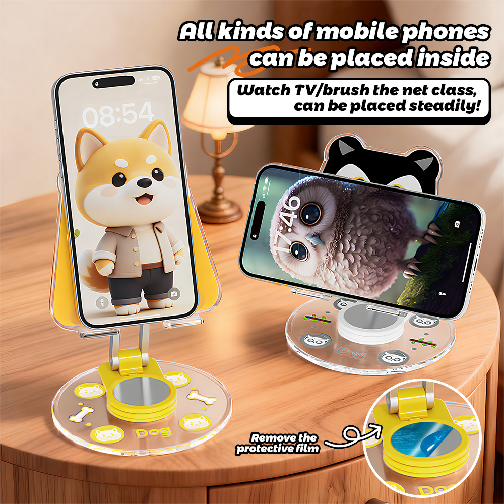Cute Animal Phone Stand 360 Ro - огляд і ціна Travel Accessories Officeworks