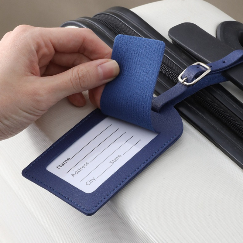Women Men Luggage Tags PU Leat - огляд і ціна Luggage Tag Leather