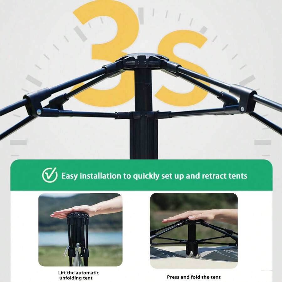 Automatic Instant Setup Campin - огляд і ціна Travel Accessories You Need
