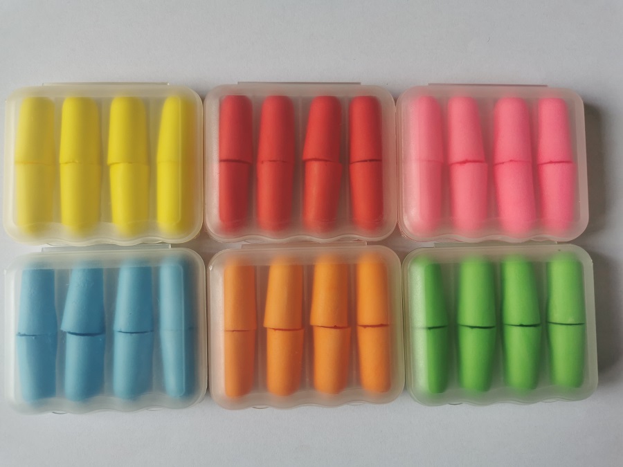 4Pairs/set  comfort noise redu - огляд і ціна Earplug Set Foam