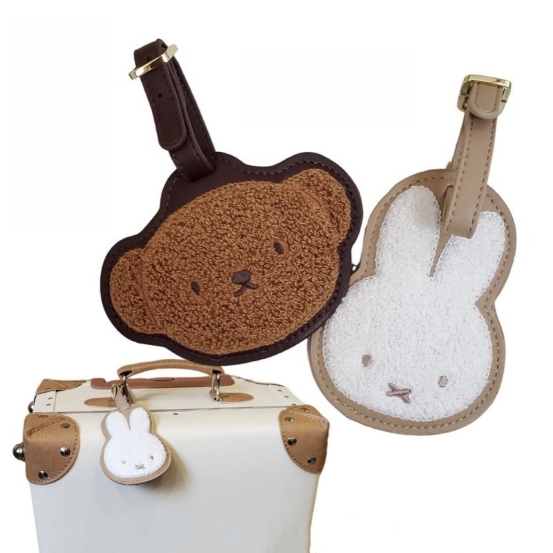 Hot Cartoon Miffy Series Leath - огляд і ціна Luggage Tag Leather