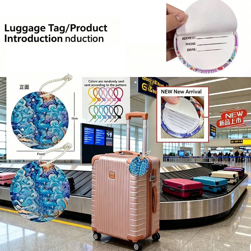 Maisie Jay CP Lacey Games 10cm - огляд і ціна Luggage Tag Leather
