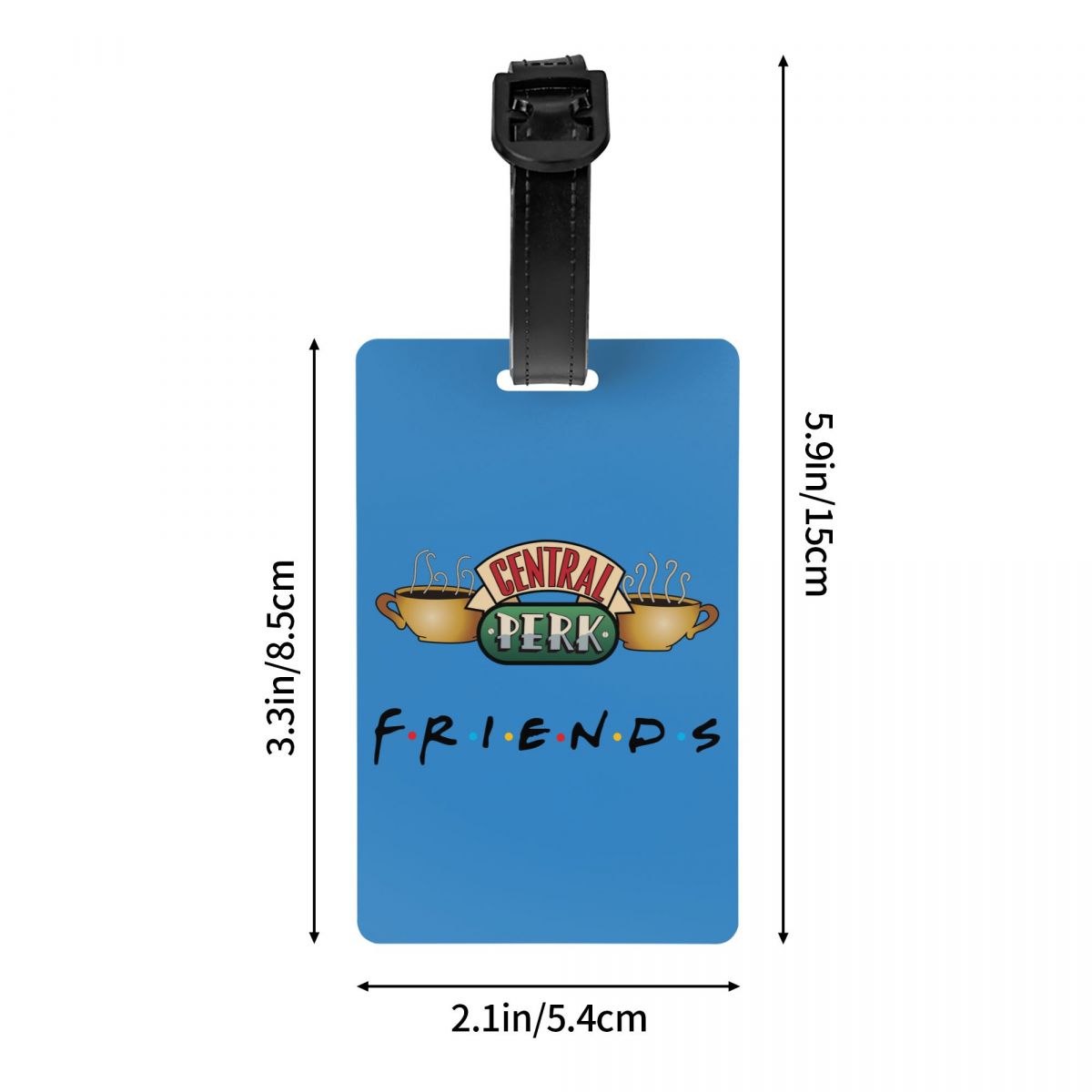 Friends Luggage Tags for Suitc - огляд і ціна Travel Accessories List