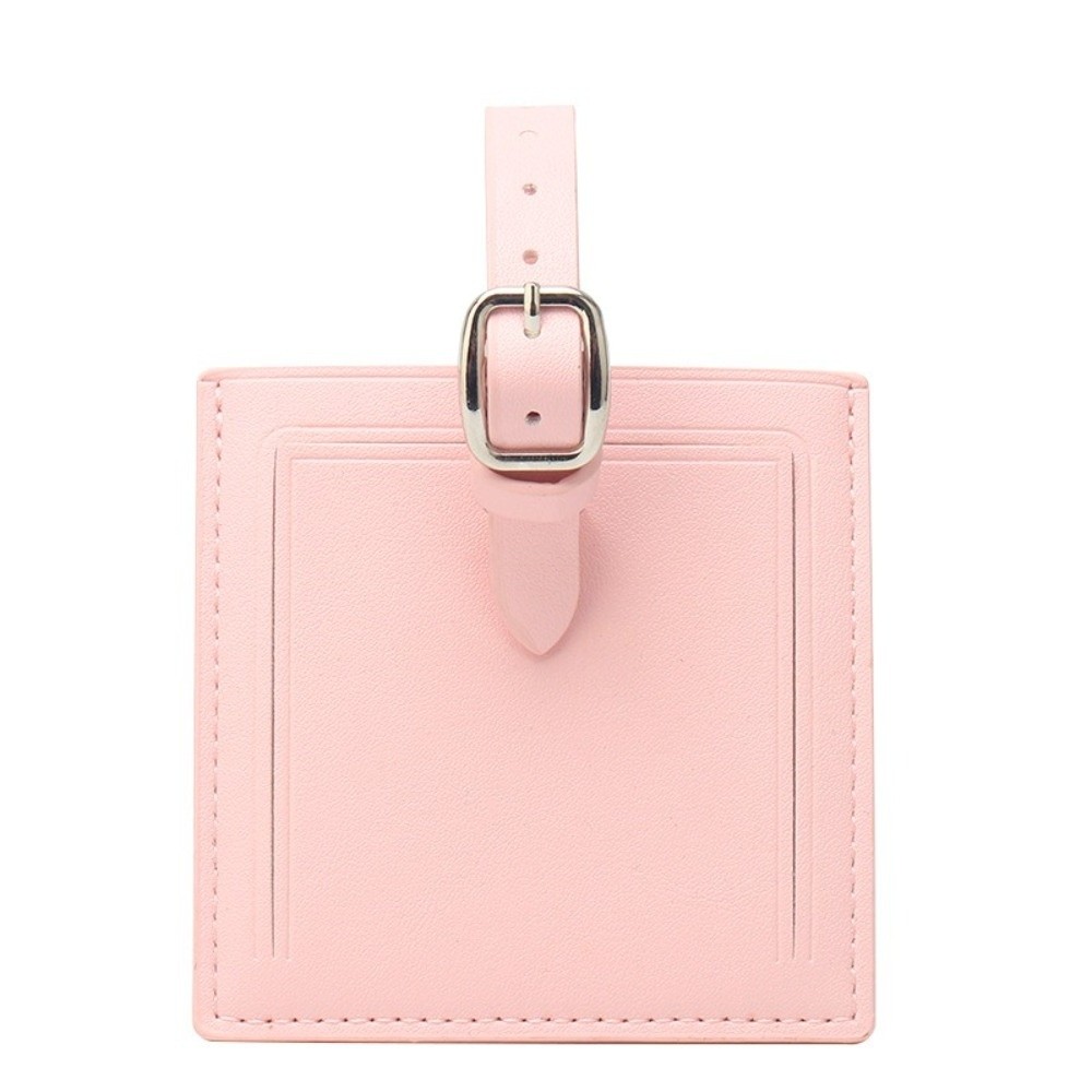 Square Leather Luggage Labels  - огляд і ціна Luggage Tag Leather