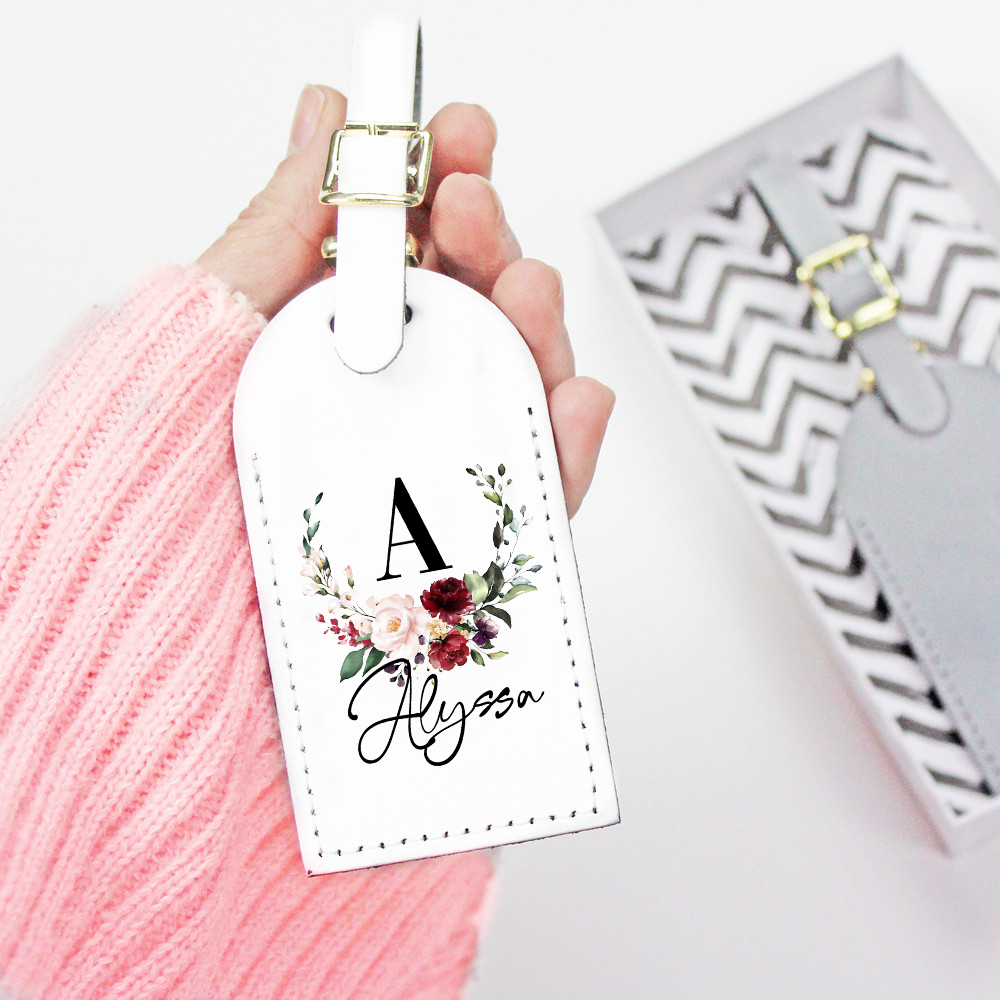 Personalised Pu Leather Luggag - огляд і ціна Luggage Tag Leather