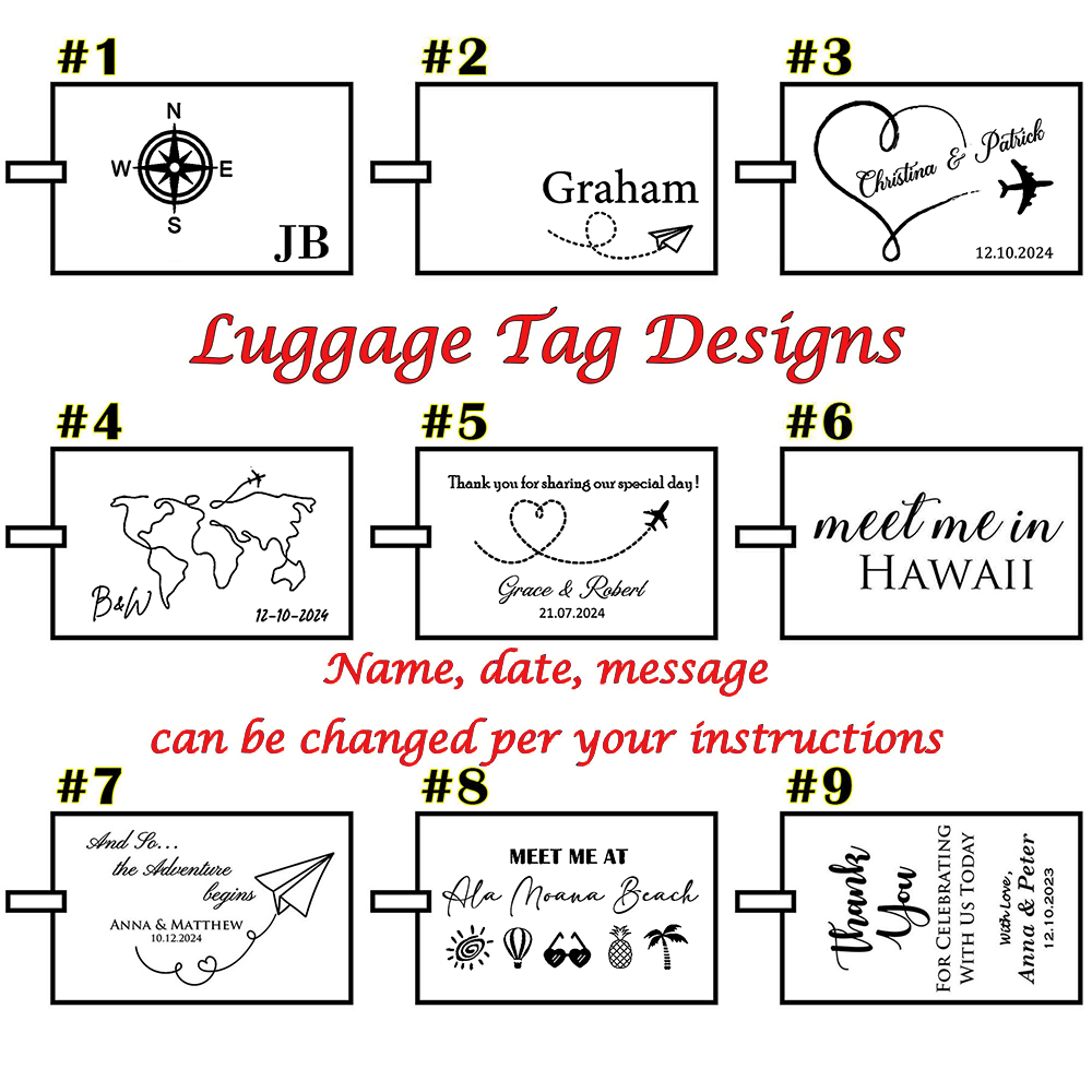 Personalized Pu Leather Luggag - огляд і ціна Luggage Tag Leather
