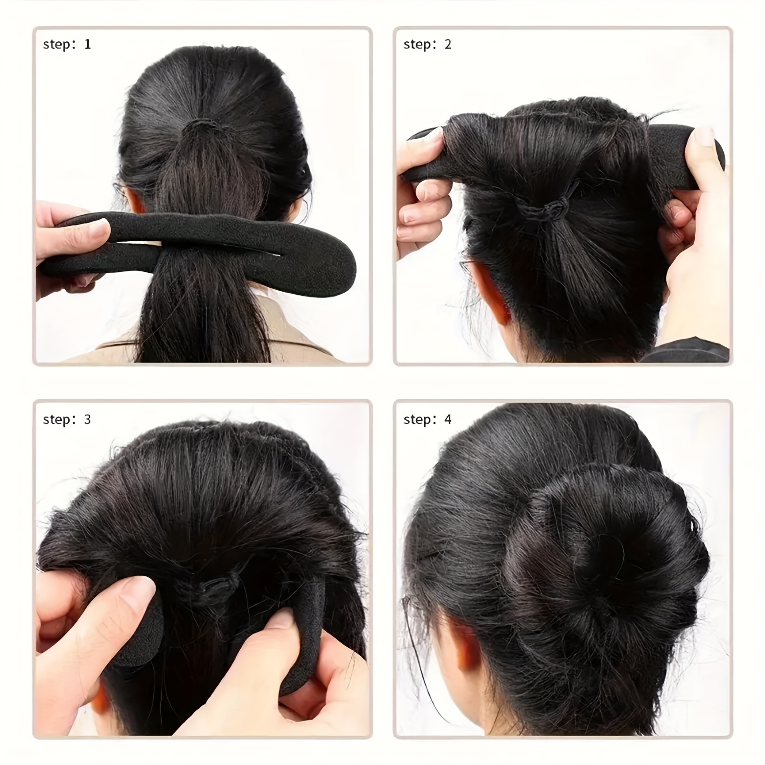 4-Pack Large Bun Hair Styling  - огляд і ціна Travel Accessories Bunnings
