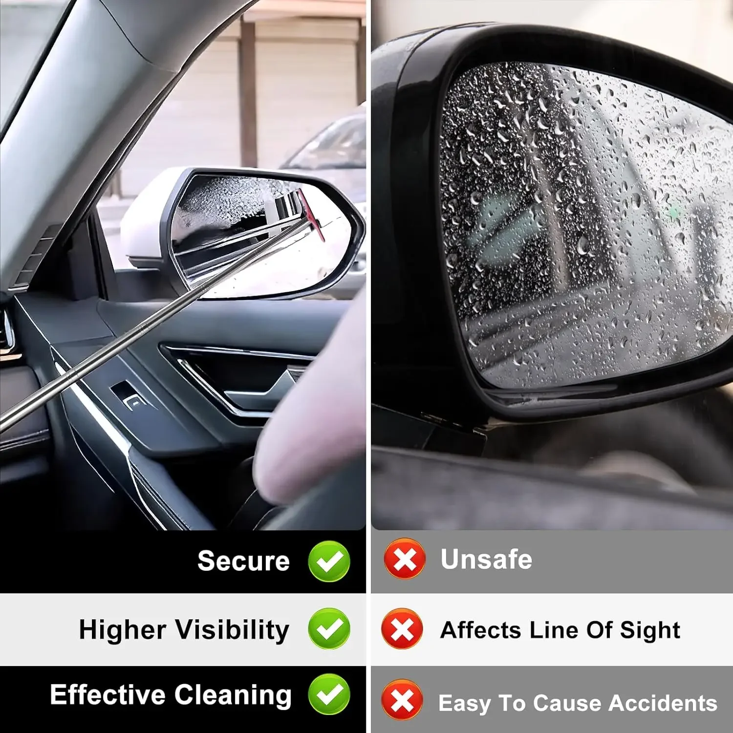 Rearview Mirror Windscreen Wip - огляд і ціна Travel Accessories Car