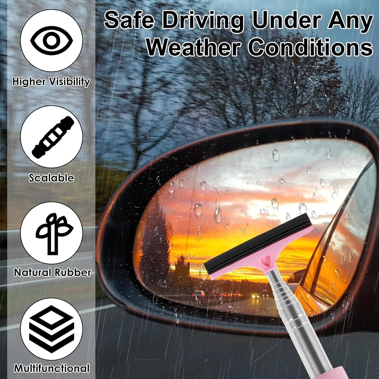 Rearview Mirror Windscreen Wip - огляд і ціна Travel Accessories Car