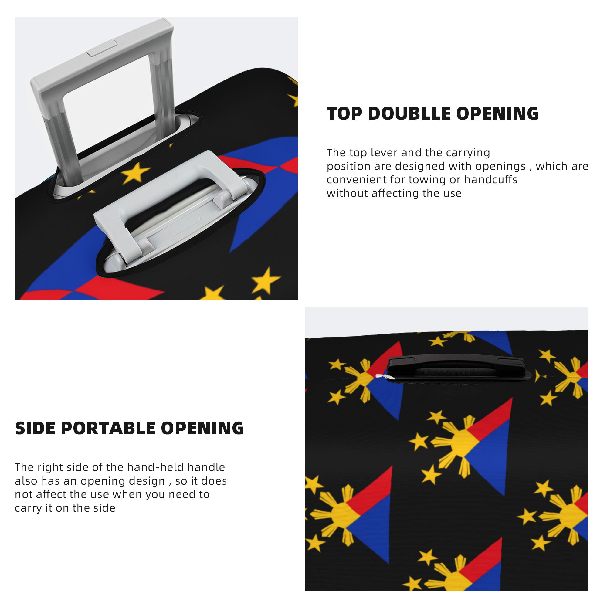 Philippine Flag Landscape Lugg - огляд і ціна Travel Accessories Philippines