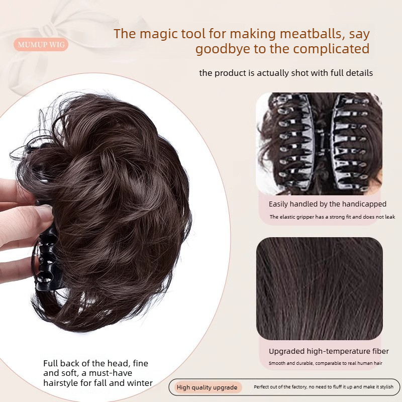 Natural Black Fake Hair Claw C - огляд і ціна Travel Accessories Bunnings