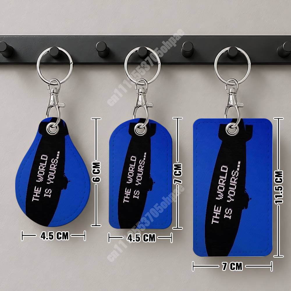 The World is Yours T-Tony M-Mo - огляд і ціна Luggage Tag Leather