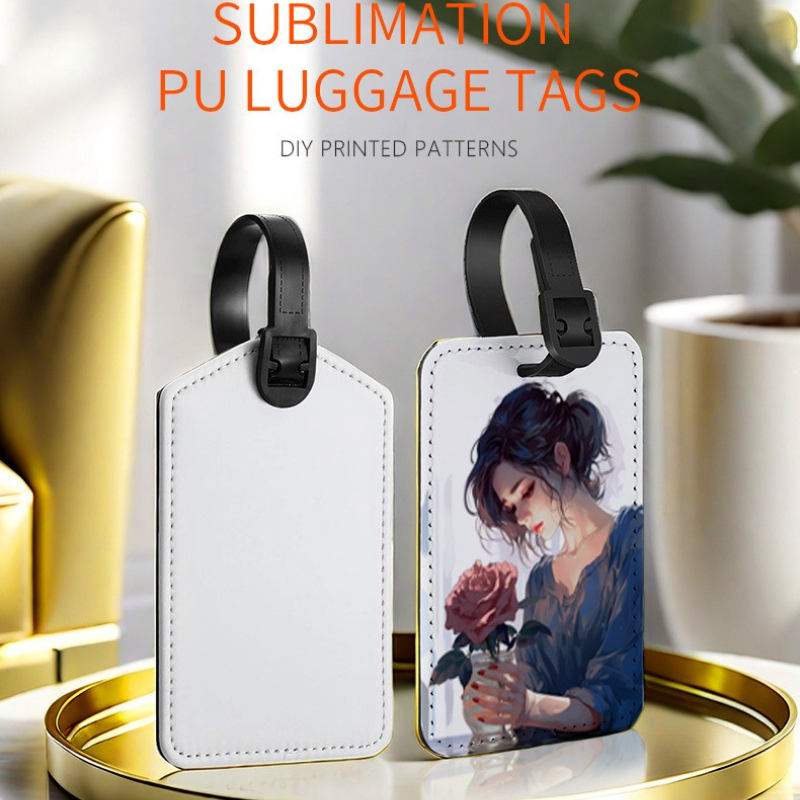 Customized Picture PU Leather  - огляд і ціна Luggage Tag Leather