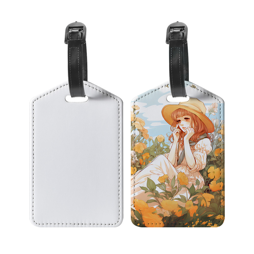 Customized Picture PU Leather  - огляд і ціна Luggage Tag Leather