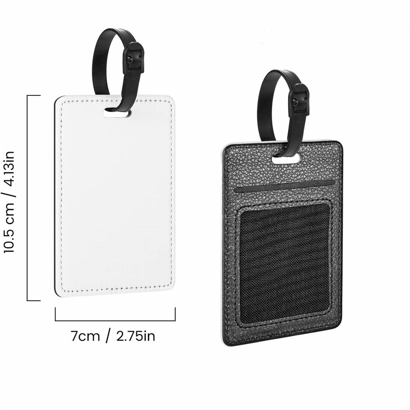 Customized Picture PU Leather  - огляд і ціна Luggage Tag Leather
