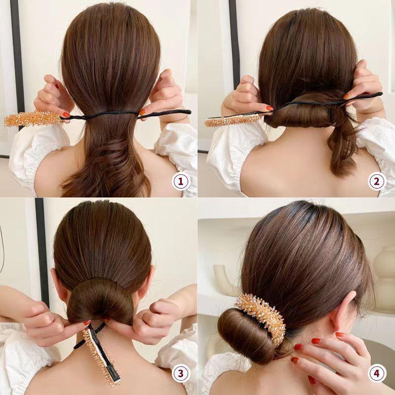 7pcs Crystal Hair Bun Maker Tw - огляд і ціна Travel Accessories Bunnings