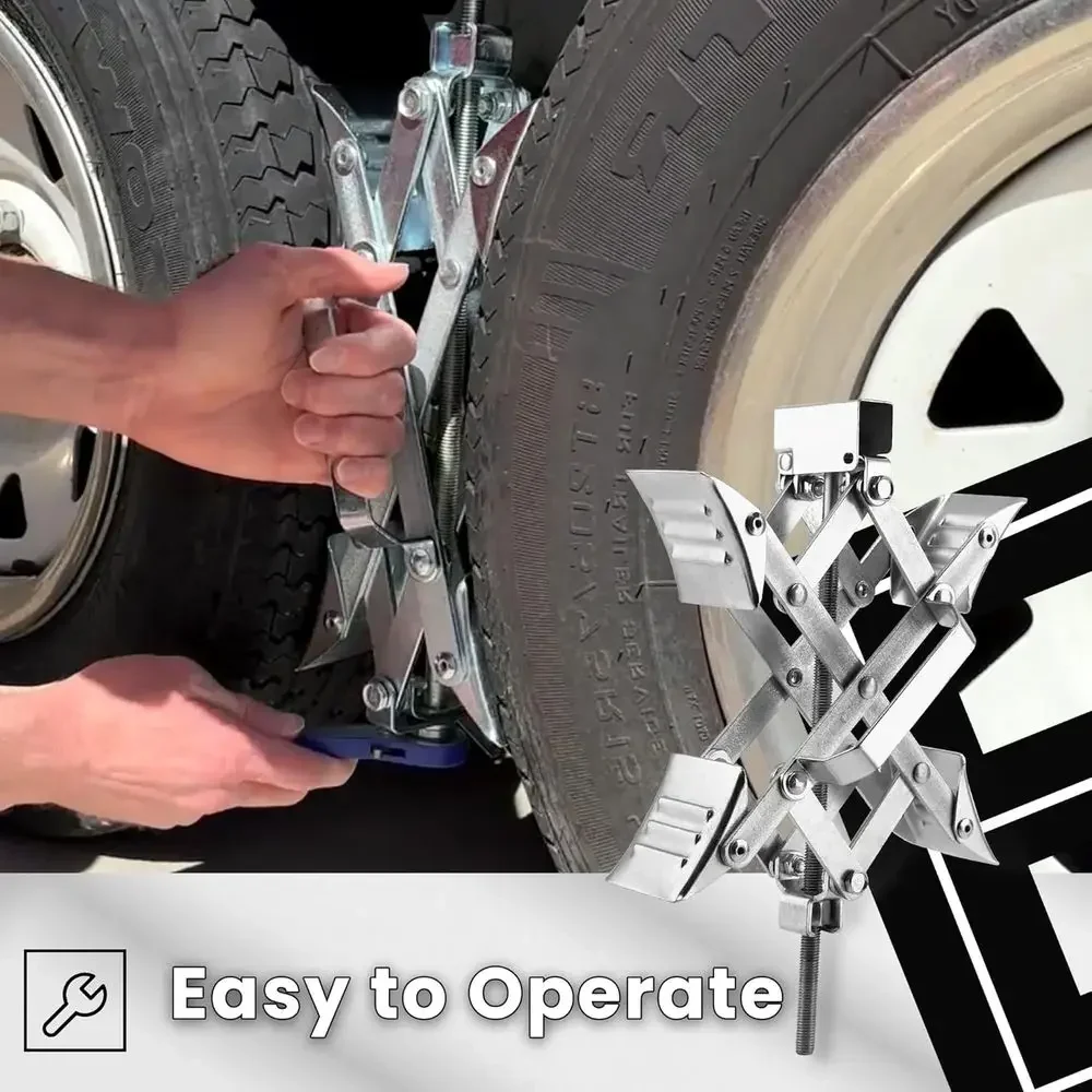 X-Shaped RV Wheel Chock Fit 3. - огляд і ціна Travel Accessories Usa