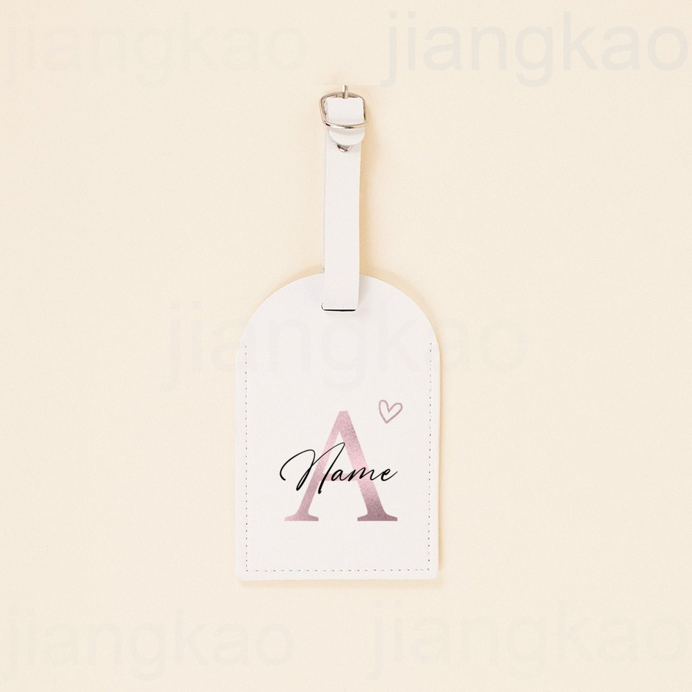 Personalized PU Luggage Tag He - огляд і ціна Luggage Tag Leather