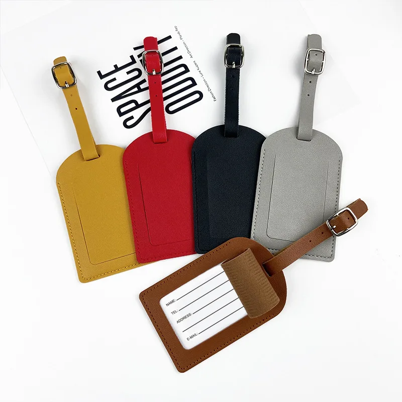 PU Luggage Tag Light Soft Trav - огляд і ціна Luggage Tag Leather
