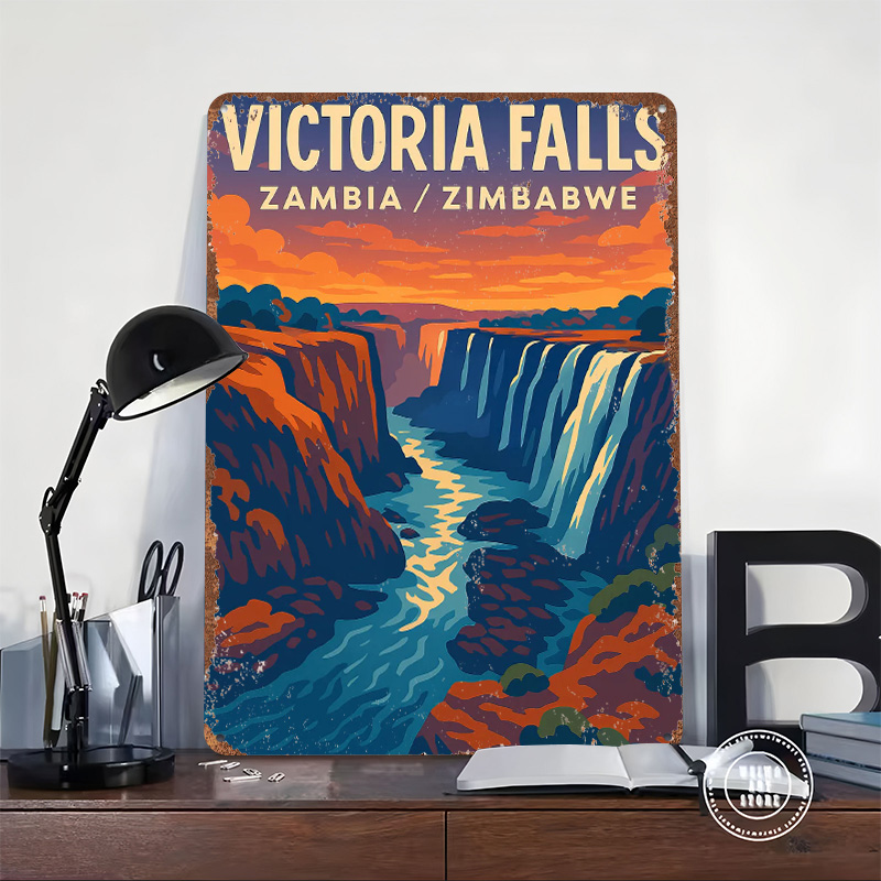Victoria Falls Travel Tinplate - огляд і ціна Travel Accessories Victoria
