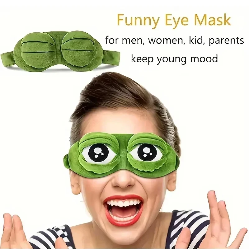 Frog Shaped Eye Mask Party Gam - огляд і ціна Travel Accessories Usa